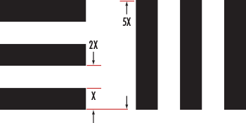 Example of a USAF 1951 Target.
