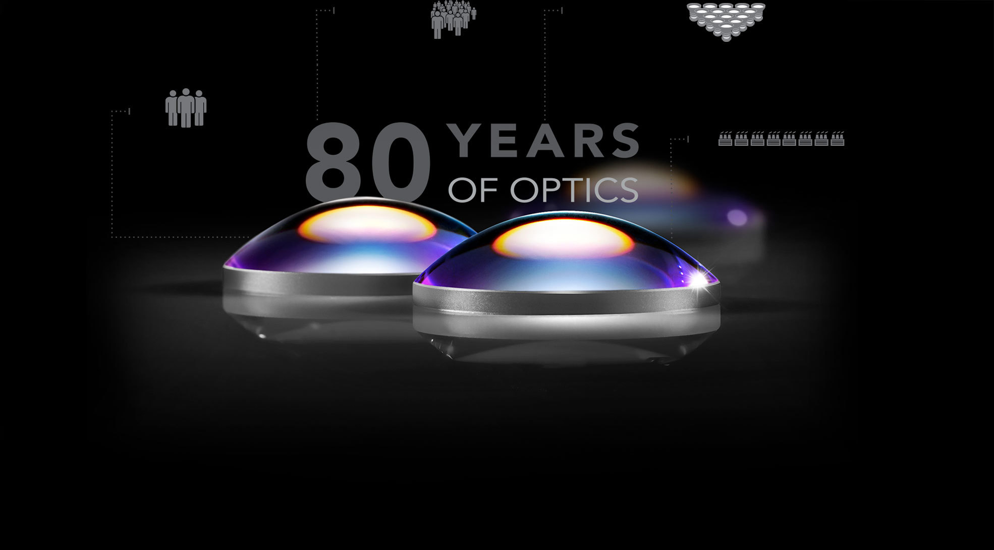 80 years of optics