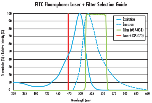 fig 2 Fluorescence Imaging with Laser Illumination