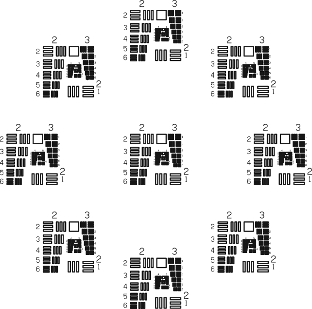 Example of a USAF 1951 Target.