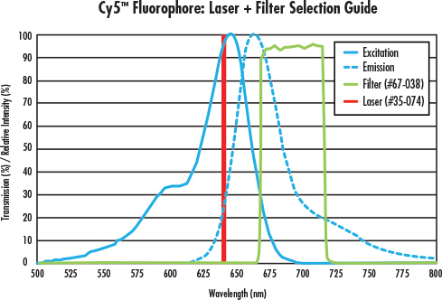 fig 6 Fluorescence Imaging with Laser Illumination