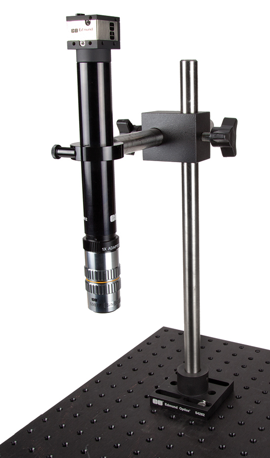 Simple Mounting Configuration for Four-Component Digital Microscope System