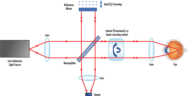 Figure 2: OCT optical diagram