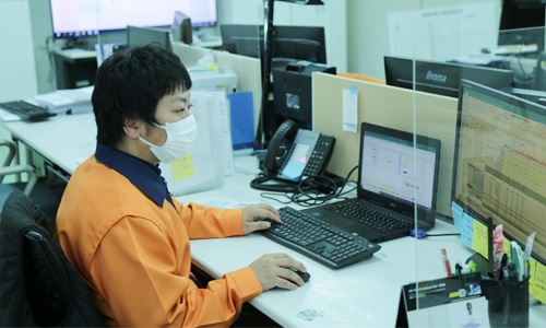 オフィスの様子